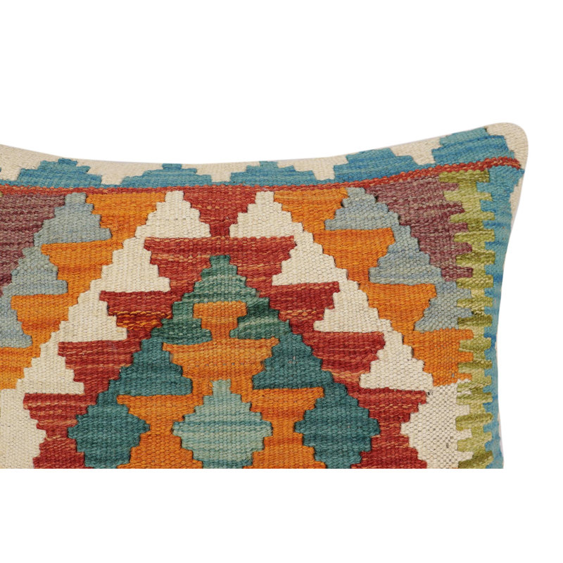 Dent Geometric Throw Pillow