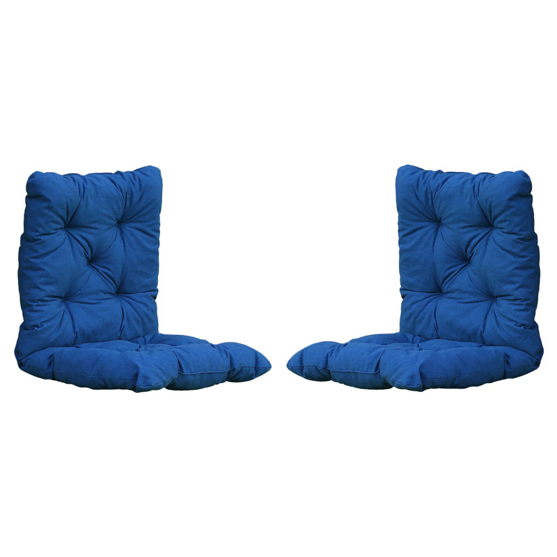 Garden Armchair Cushion, 50cm W x 50cm D, Dark Blue