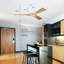 Ventilateur de plafond 52 po sans télécommande