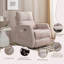Fauteuil inclinable électrique rembourré-1425152857