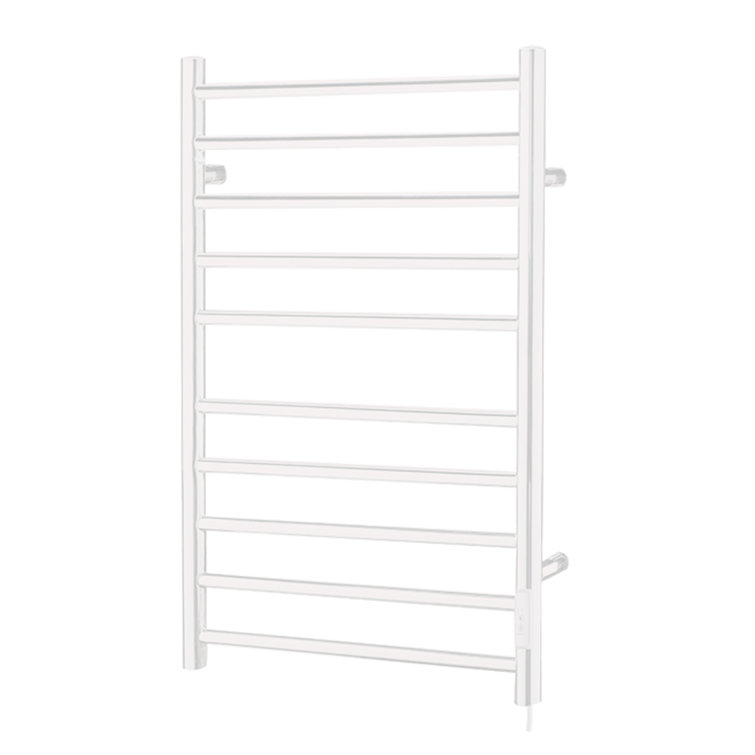 Giovanna 10-Bar Electric Towel Warmer Hardwired & Plug-In with Timer Function