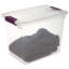 Contenants de rangement en plastique Sterilite avec couvercles verrouillables, transparents