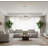 Pruitt Modern 18 Light Glass Rod Chandelier-48402964
