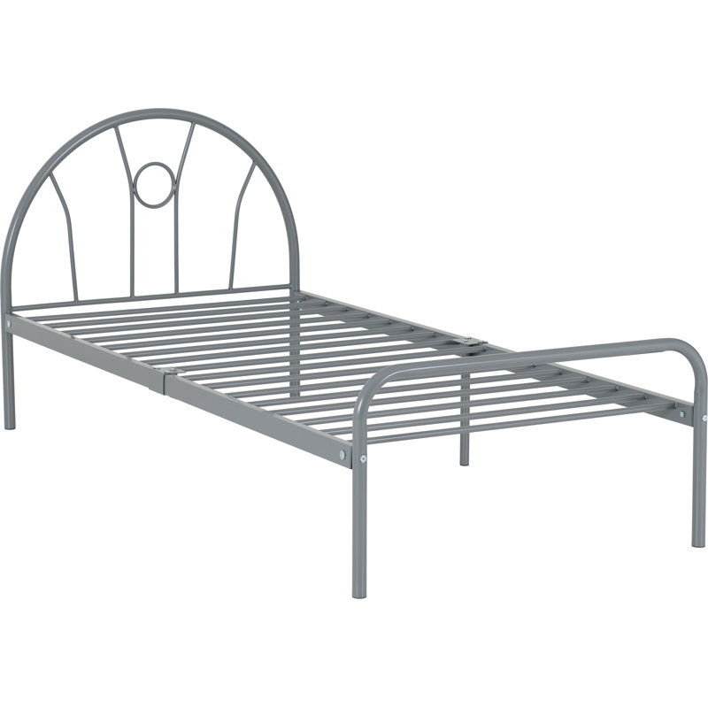 Lennon Bedframe, Silver