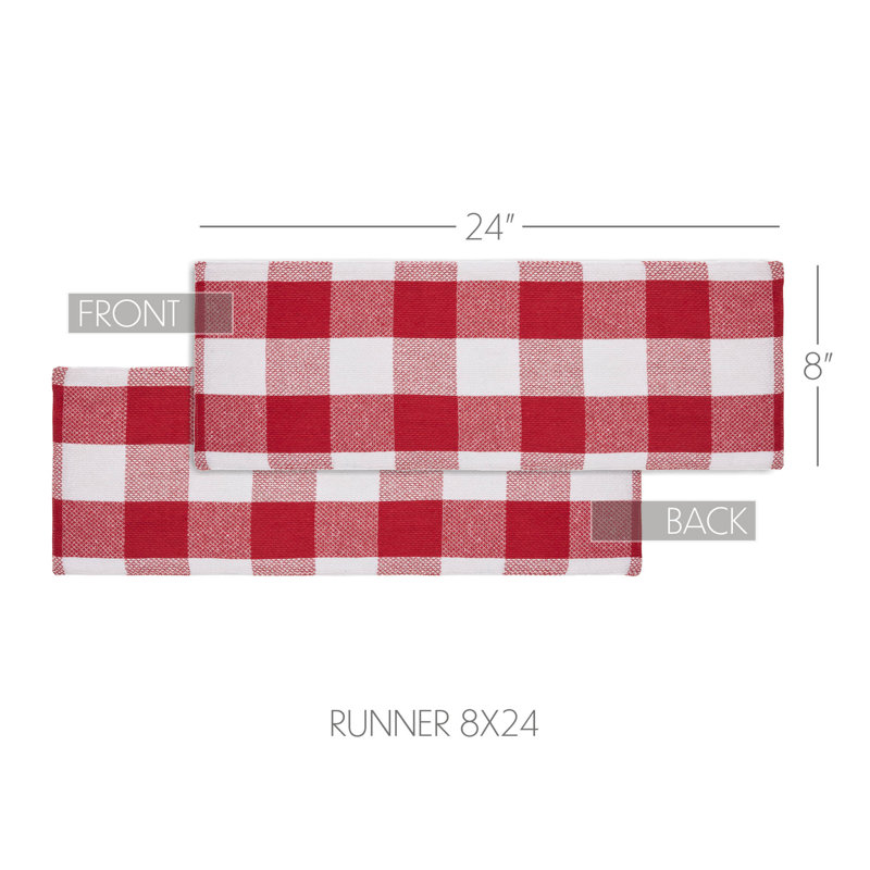 Chemin de table Annie, 24 po x 8 po
