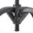 Oswalt Swivel Fir Solid Wood Adjustable Height Counter Stool with Iron Frame