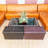 Faux Leather Ottoman-596311383