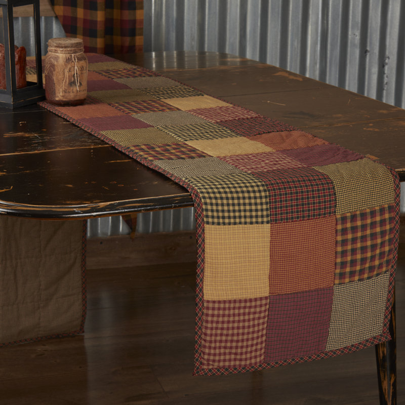 Heritage Farms Quilted Runner 13X72, 90" x 13"