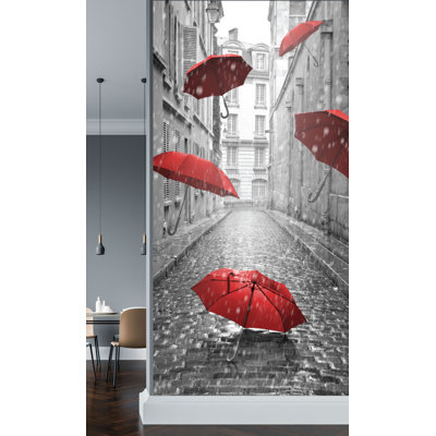 Vivere Peel & Stick Fabric Wall Mural