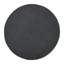 Greta 18" Modern Black Frosted Textured Hourglass Indoor/Outdoor Stool & Side Table, All-Weather Patio Accent End Table-1724826942