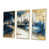 Toile naturelle avec cadre flottant