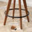Sirine 4 Pieces Swivel Linen Counter Stool-103707231