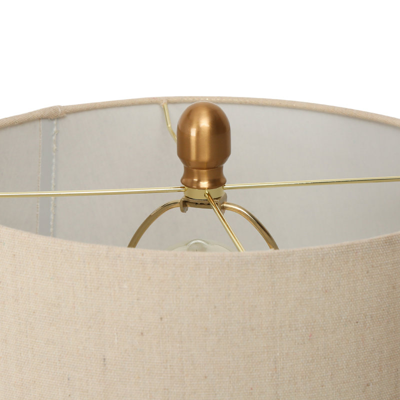 Lampe de table en verre Arnita