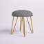 Tabouret de coiffeuse en velours Alison-435479083