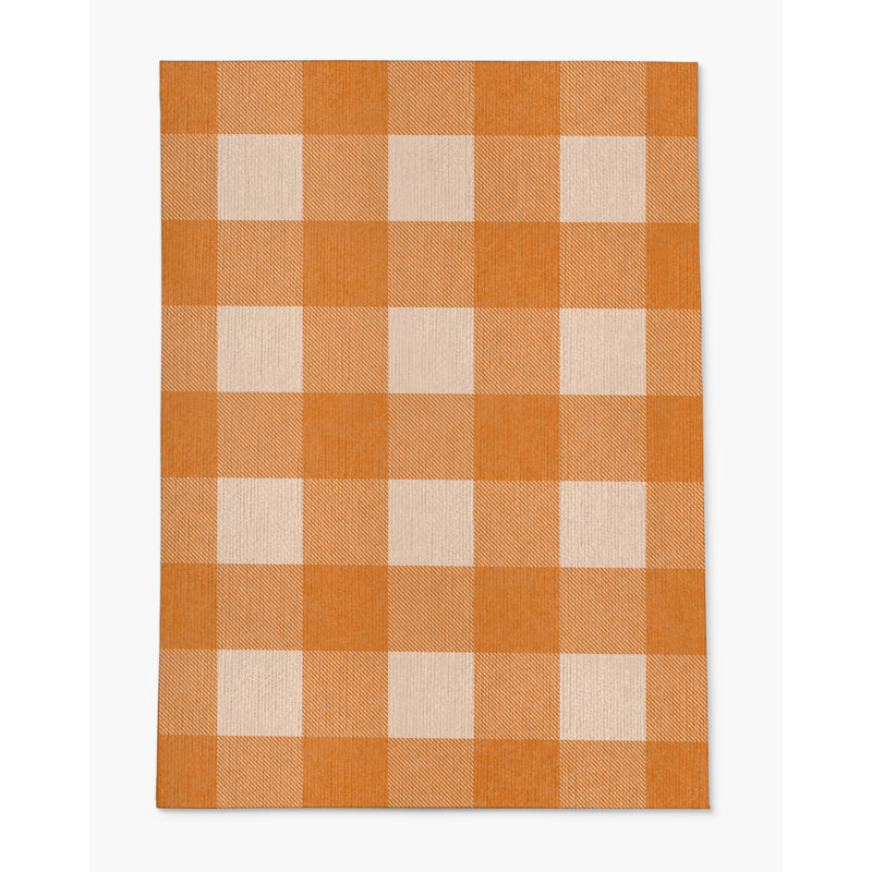 Tapis de chaise rectangulaire Chico, L 36 po x L 60 po, Orangé