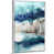 Cadre flottant blanc