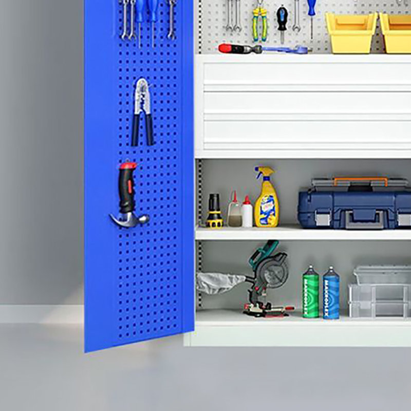 Tool Locker Garage Locker, Blue/Gray