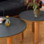 Table basse ronde