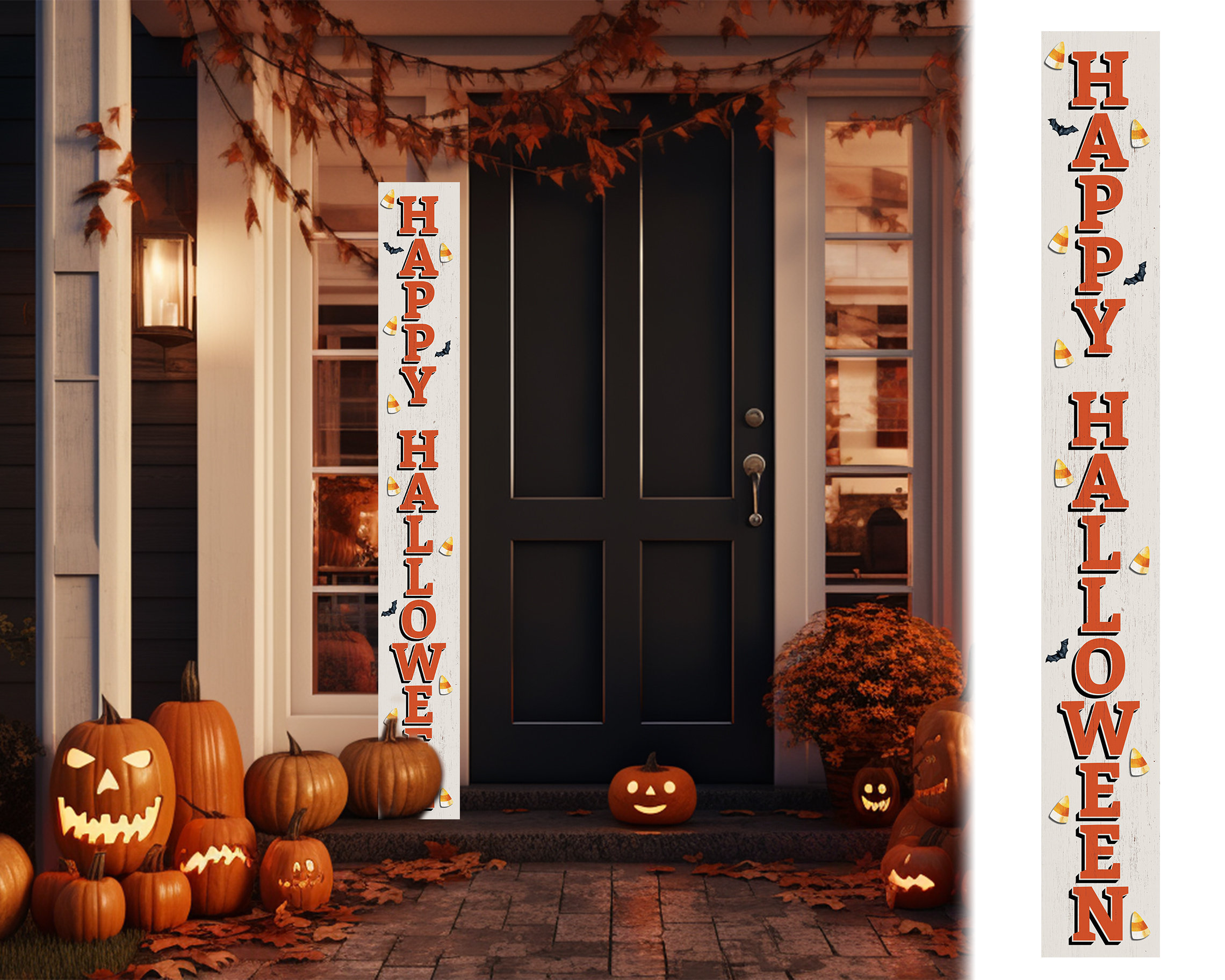 Enchanting Wooden Outdoor Halloween Decorations for a Spooktacular Celebration