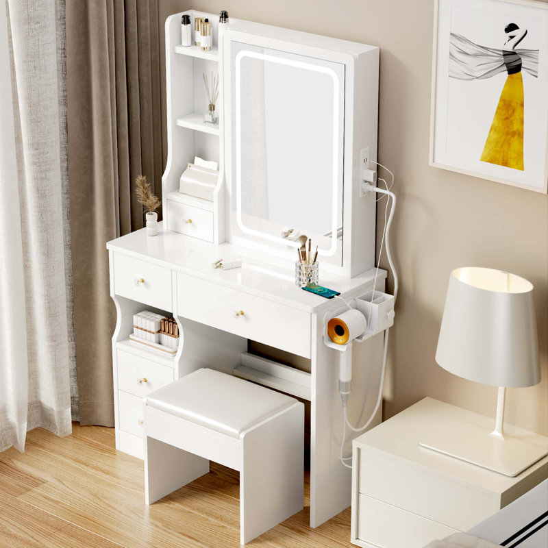 Shantai Vanity, White
