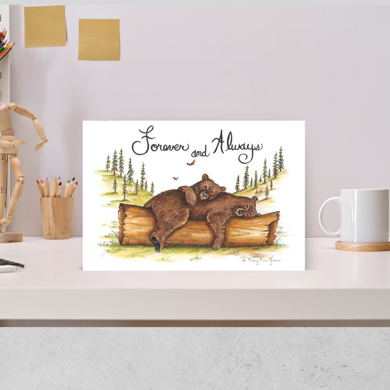 Forever and Always by Mary Ann June - 1 Piece Wrapped Canvas Wall Art, 30.48cm H x 45.72cm W
