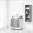 Sturdy Bathroom Cabinet,Under Sink Pedestal Storage Cabinet-736237952