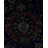 Huckstep One-of-a-Kind 9' 1" X 9' 1" Round Wool Area Rug Black