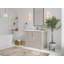 Meuble-lavabo sur pied simple 42 po avec plateau en quartz Alys-93399925
