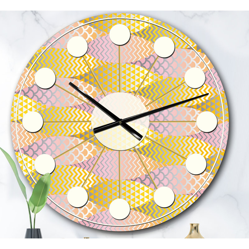 Horloge murale Golden Mid, Surdimensionné
