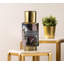 Adra Handmade Gold Ceramic Vase for Living Room Decor, Zebra Print Design Modern Home Decoration-1113748849-1113748850