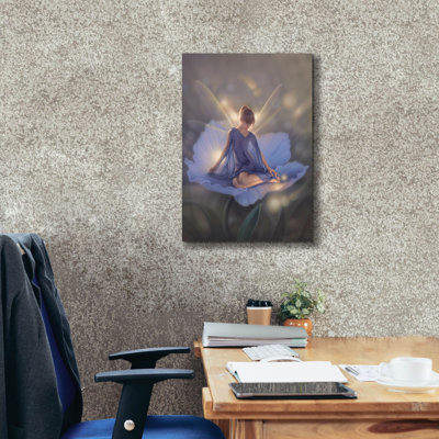 «Dans le jardin de la lumière sur toile» par Kirk Reinert