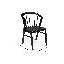 Hopley 47cm H Solid Wood Slat Back Side Chair-1905500493