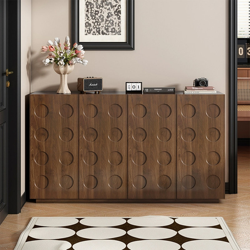 Nut-Brown Manufactured wood Shoe Storage