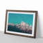 Annapurna Circuit in Nepal in Abstract - Picture Frame Graphic Art Print-55682590-55682589