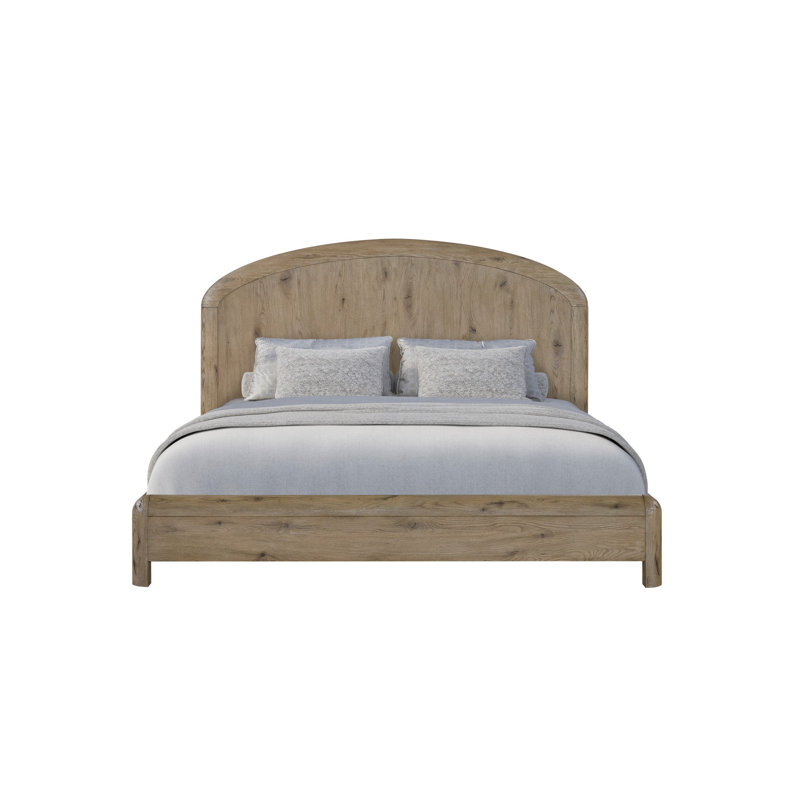 Stylish Panel Bed Frame, King