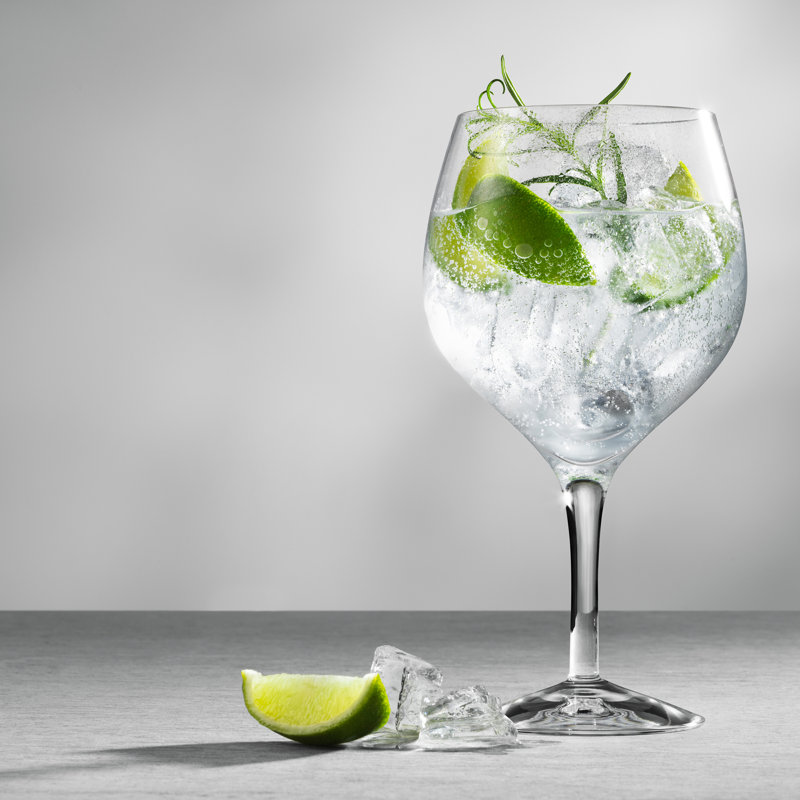 Gin and Tonic Crystal Wine Glass