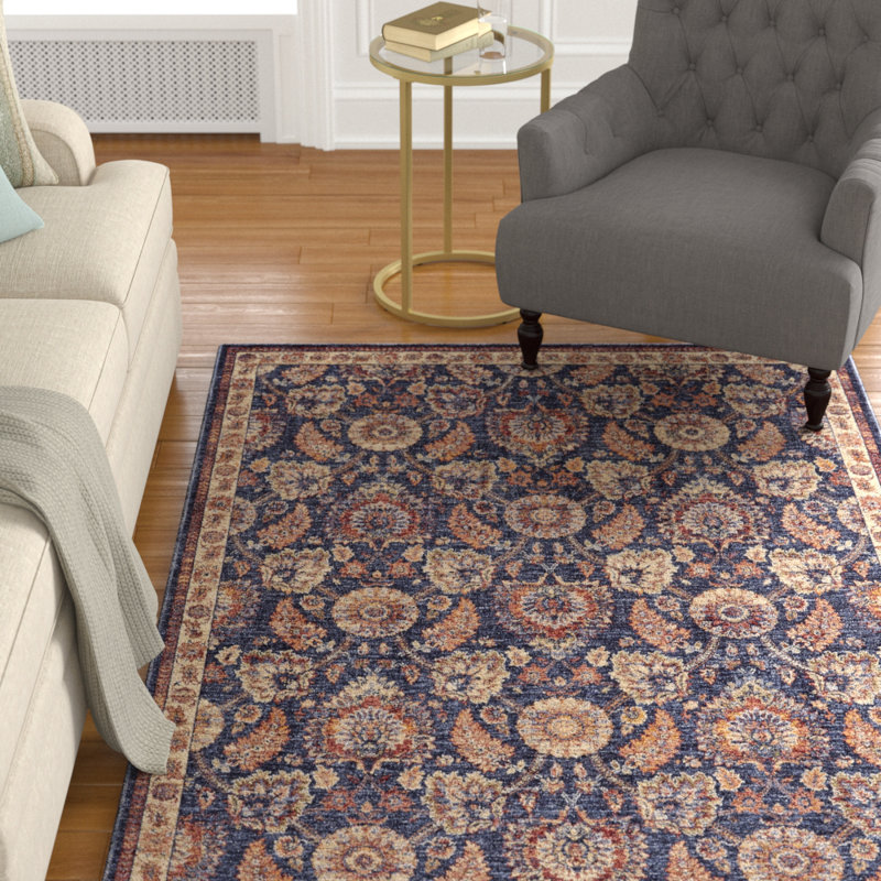 Ribeiro Oriental Indoor Rug, Round 5'