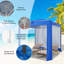 Tente de plage pour 4 personnes avec table pliante