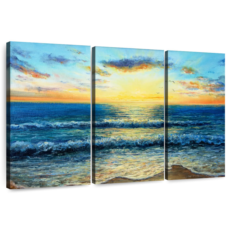 Alvord Ocean Sky, 20" H x 33" W