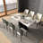 9 - Piece 62.99" To 94.4" Extendable Dining Set