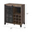 Armoire à vin avec porte