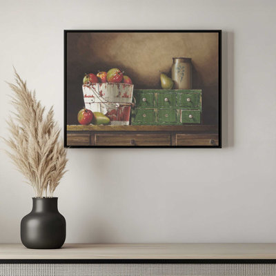 «Apples & Pears» par John Rossini, reproduction d'art