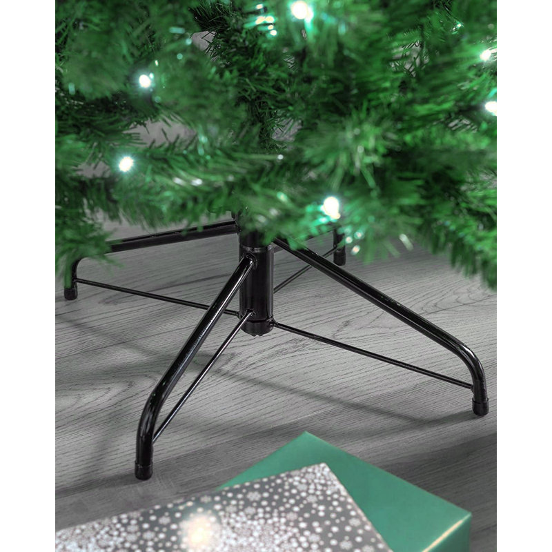 Lighted Artificial Christmas Tree, 6 ft.