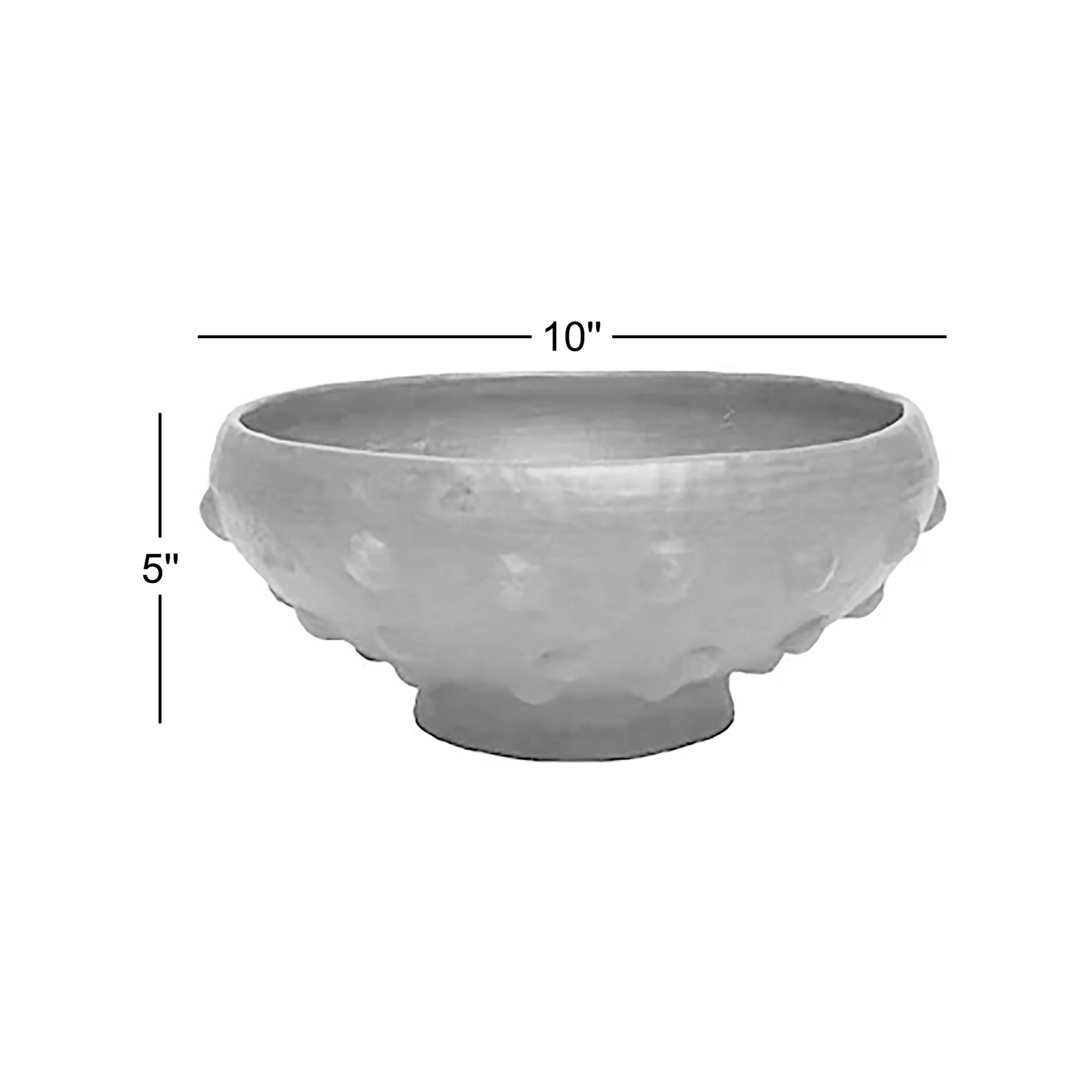 5'' Red Clay Table Vase