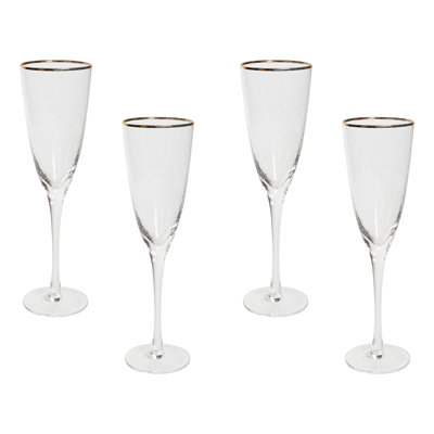 Alianys 250ml Handmade White Wine Glass Set