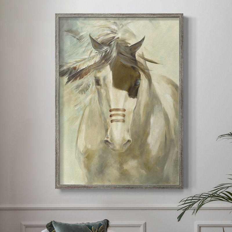 Warrior Framed Print - Solid Wood