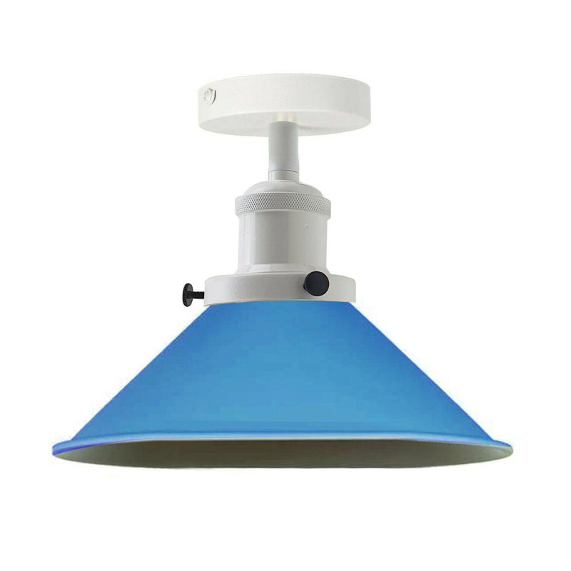 Semi Flush Mount, Blue
