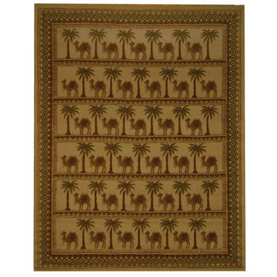 Hand Hooked Wool Pile Rug