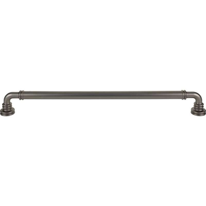 Cranford 12" Center to Center Appliance Pull, 18" Center to Center, Ash Gray