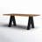 Morrisonville Rectangular Teak Outdoor Dining Table